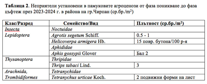 агроценоза